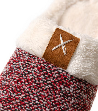 Pantoffels rood 4