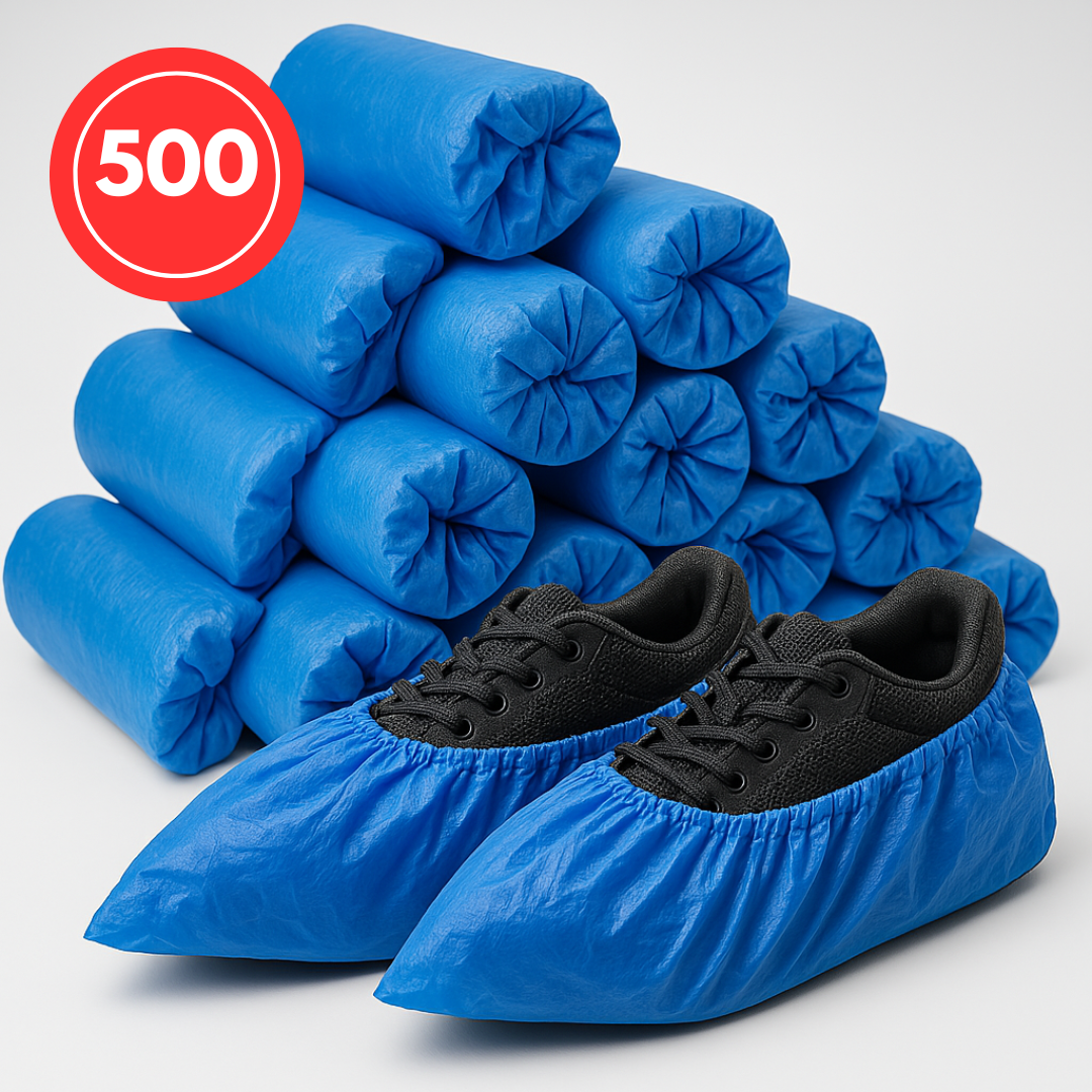 500 stuks - STERKE 40MU - overschoenen - wegwerp - waterdicht - Antislip - schoenhoesjes - schoenovertrekken