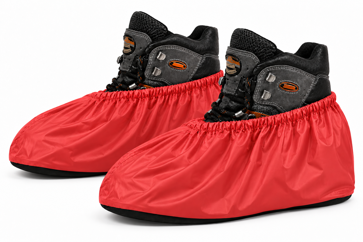 Advance Overschoenen | Extra Sterk | Maat 37-42 | Rood | Sterk | Antislip | Waterafstotend | Wasbaar | Duurzaam | Schoenhoesjes | Schoenovertrekken | Scovvii