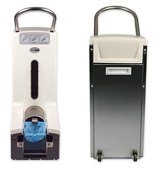 Hygomat Cleanroom Automatische Overschoenen dispenser – ISO Klasse 5 – RVS