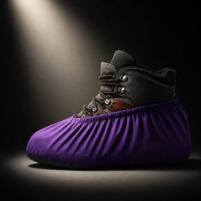 Scovvii Premium Overschoenen | Paars | Sterk | Antislip | Wasbaar | Schoenhoesjes