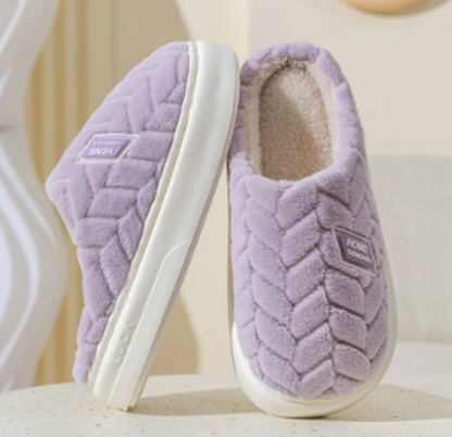 Pantoffel paars 1