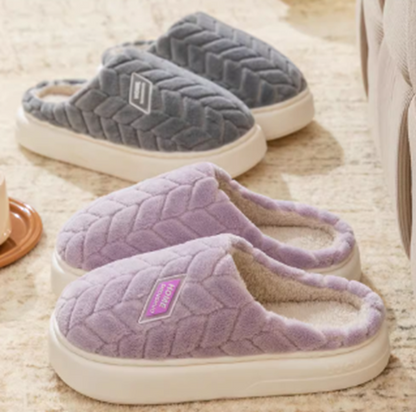 Pantoffel paars 2