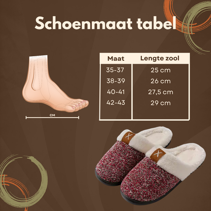Pantoffels rood 2