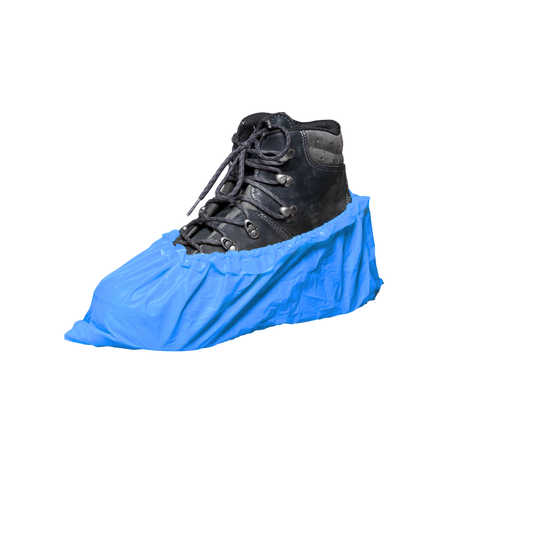 20 EXTRA STERKE 100Mu Dikke Overschoenen | Waterdicht | Antislip | Blauw | Herbruikbaar | Schoenhoesjes | Overschoentjes | Schoenovertrekken