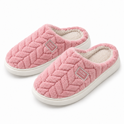 Trendy Roze Dames Pantoffels - Stijlvol Comfort voor Thuis