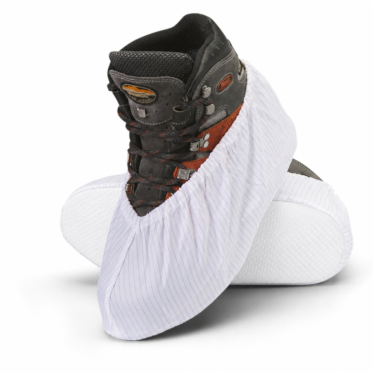 Scovvii Premium Overschoenen | Maat 42-47 | Wit | Sterk | Antislip | Wasbaar | Schoenovertrek
