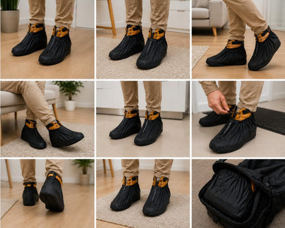 Professionele overschoenen met rits 4
