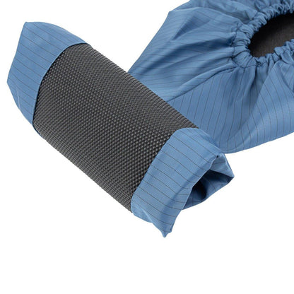 Overschoenen | Blauw met streepje | Wasbaar | Sterk | Antislip - Overschoen-Kampioen | Overschoenen | Schoenhoesjes en Schoenovertrekken