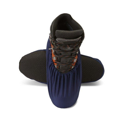 Overschoenen Maat 40-45 Marineblauw - Wasbaar - Overschoen-Kampioen | Overschoenen | Schoenhoesjes en Schoenovertrekken