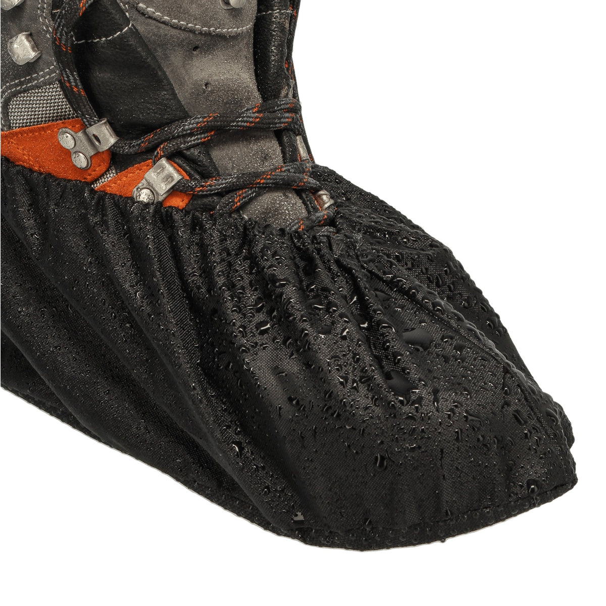 Scovvii Wasserdichte Überschuhe | Größe 42-47 | Schwarz | Wiederverwendbar | Rutschfest | Robust | Schuhüberzüge